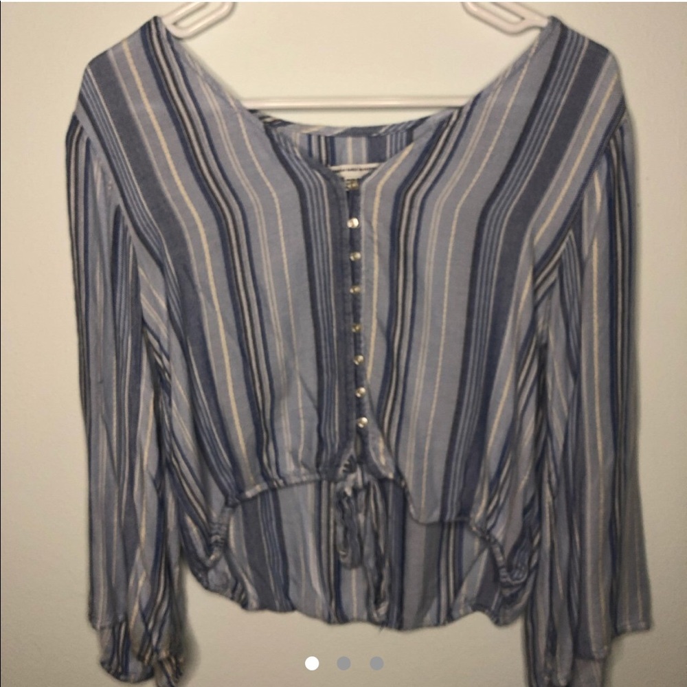 Lightweight American eagle blouse